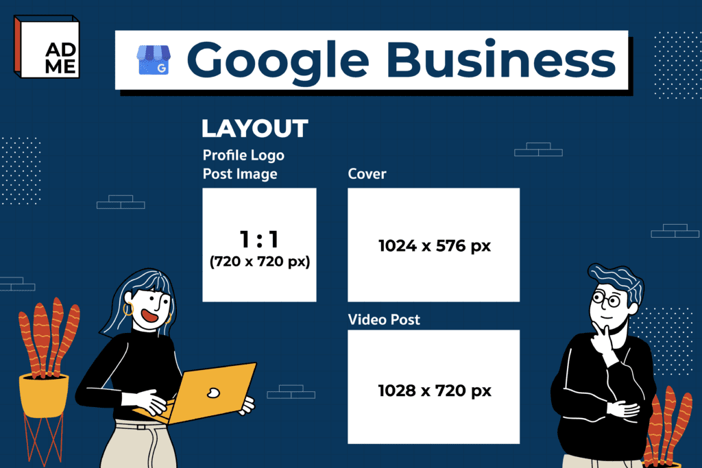 สายคนทำธุรกิจออนไลน์ ต้องรู้ขนาดภาพ Google Business