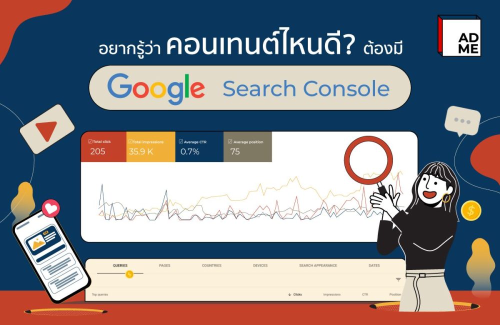 Content แนวไหนที่ต้องใช้ Google Search Console